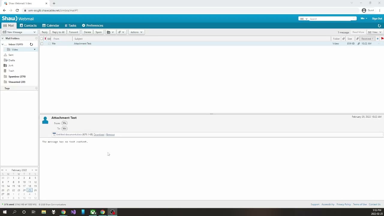 How To Open a Word Attachment from Shaw Webmail in Google Docs