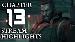 Barret's Time To Shine - FF7 Remake - Chapter 13 Highlights