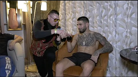 Ilia Topuria Gets Drunk on Wine During UFC 282 Wei...