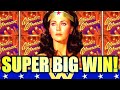 SHE MAGICALLY APPEARED!! 😍 SUPER BIG WIN!! $5.00 MAX BET! WONDER WOMAN WILD Slot Machine (SG)