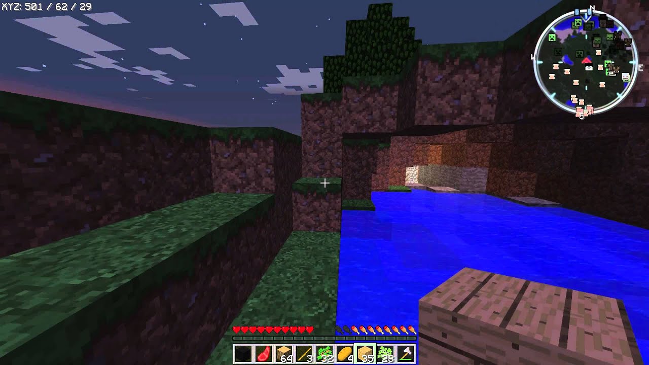 Minecraft Lets Play - Surviving The First Night - Episode 1 - YouTube