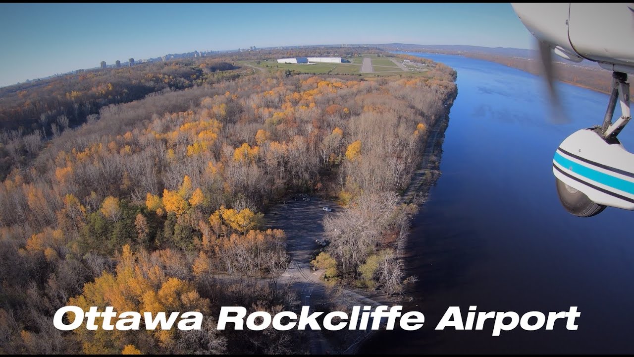 Approach and Landing at Ottawa/Rockcliffe Airport CYRO YouTube