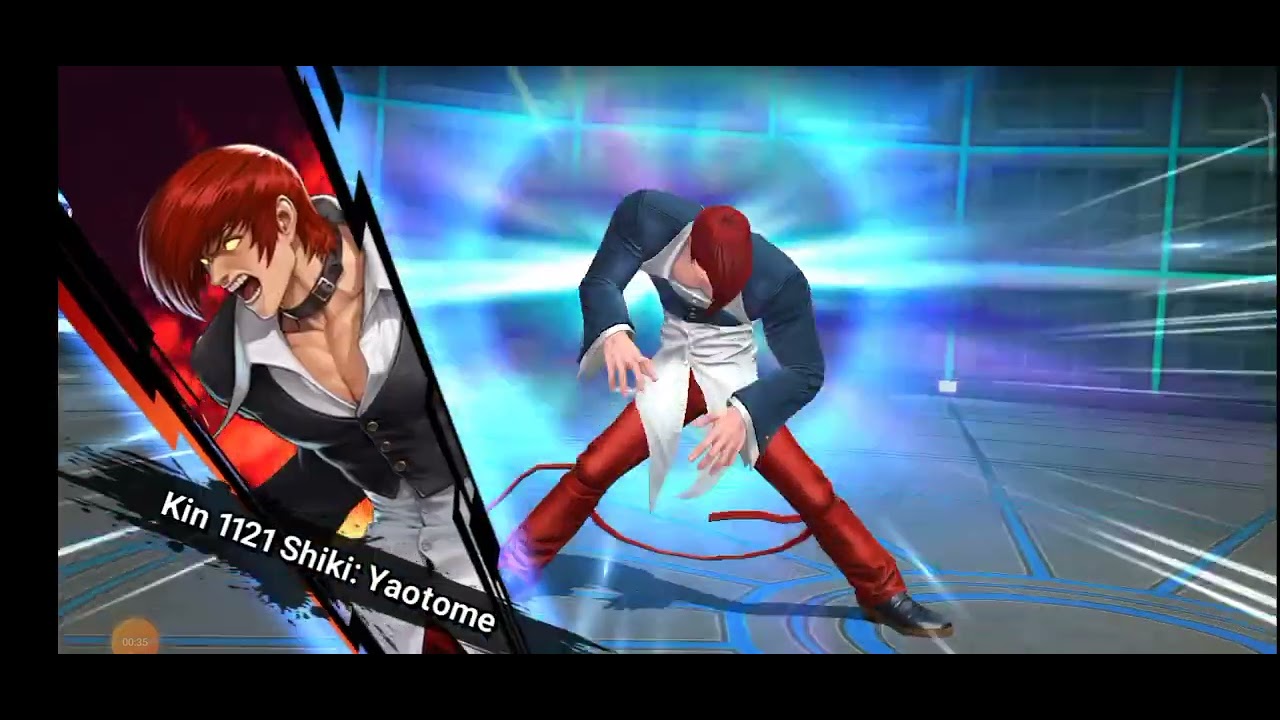 98 Orochi Iori's All Moves In The End Of  KOFAS