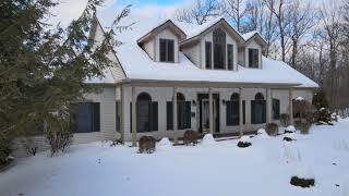 Home for Sale Upstate NY, Exterior Tour. 10771 Hidden Meadow Trail Corning NY.