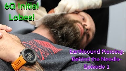 6 Gauge Earlobes + Daith Piercing | Behind the Needle Ep. 1