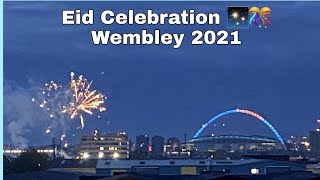 Eid Celebration 2021. Wembley, London احتفلات عيد الفطر لندن ومبلي