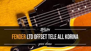 Fender Offset Tele with korina body and neck!