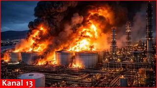 Russia’s Tuapse deals with aftermath of oil refinery fire