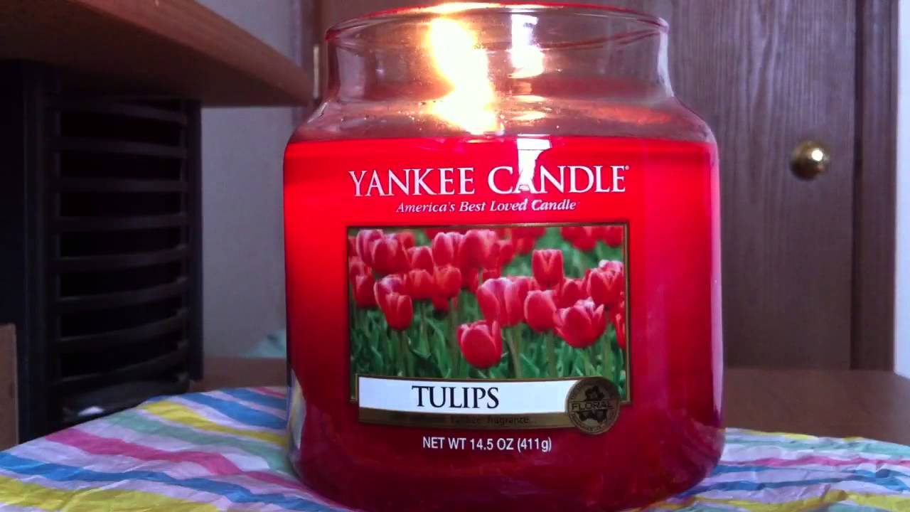 Yankee Candle Tulips Review YouTube