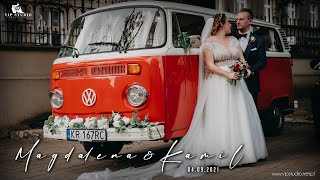 💖PAMIĄTKA ŚLUBU​🤵​👰 Magdalena &amp; Kamil 🎥​Chochołowy Dwór Jerzmanowice ⛪​ Bazylika Św. Floriana Kraków