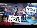 DEI UM IPHONE PARA O HUMILDE DO J1!