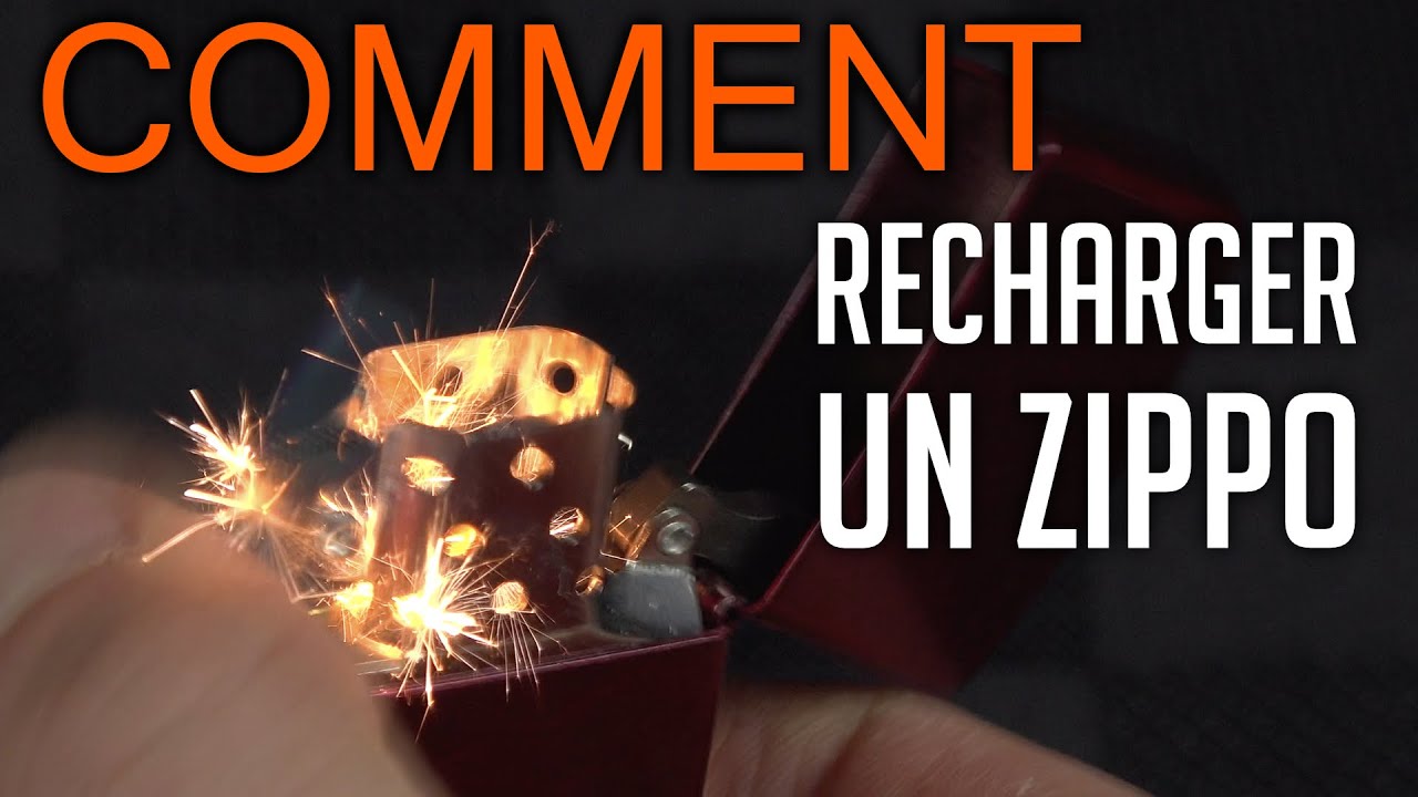 Comment recharger un Zippo - YouTube