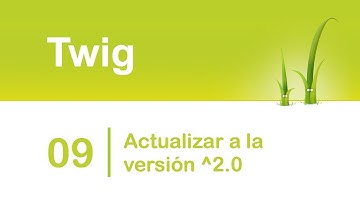 Twig: Motor de plantillas para PHP. Actualizar a la versión 2