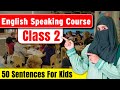 50 Essential English Sentences for Beginners and Kids" | Saba Ashraf