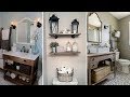 Diy rustic shabby chic style  bathroom decor ideas  rustic home decor flamingo mango
