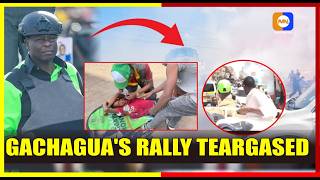 Kikuyu Erupts Teargas, Byp Goons & Mive Crowds At Gachagua Dcp Rally