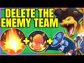 CHARIZARD But I Have A Delete Everyone Button Pokemon Unite CHARIZARD But I Have A Delete Everyone Button Pokemon Unite