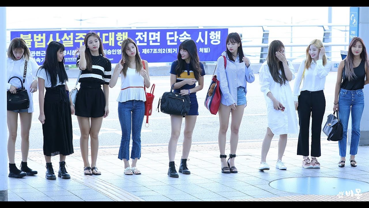 180810 트와이스(TWICE) 출국 [인천공항] 4K 직캠 by 비몽
