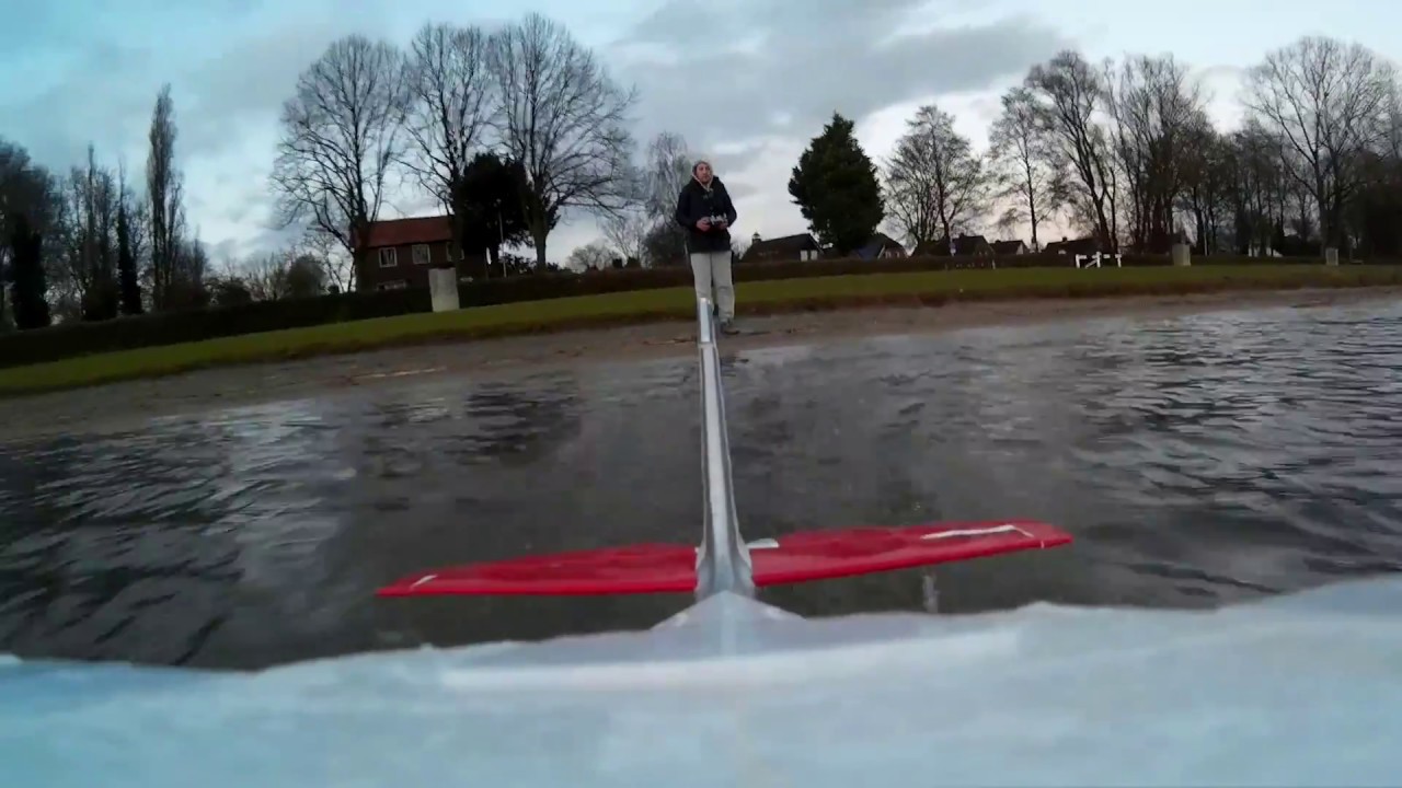 Durafly Tundra on floats with the hobby eagle A3 pro gyro YouTube