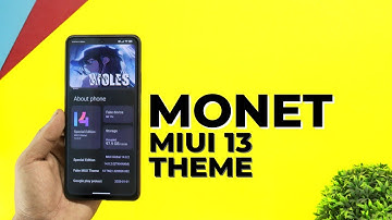 Premium Monet Miui 13 Theme For Redmi,Poco & Xiaomi Device | System UI,Control Centre & Lockscreen
