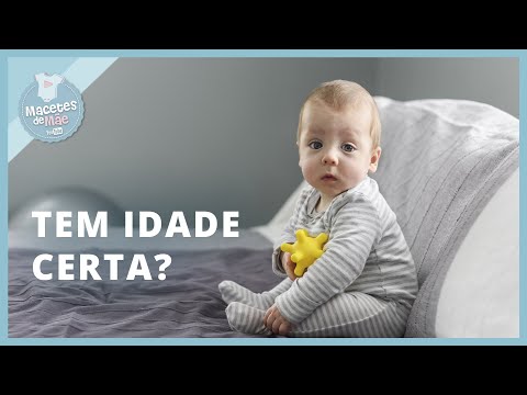 Vídeo: Com que idade o bebê vai sentar?