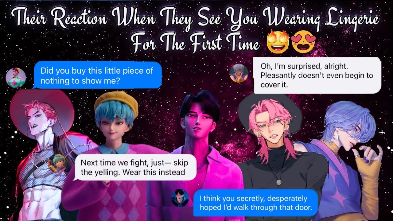 When He Sees You in Lingerie for the First Time 😳🔥 | Saja Boys Reaction Story