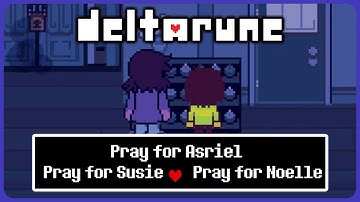 All Pray dialogue options - Deltarune Chapter 4