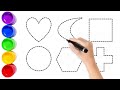 Shapes for Kids | Fun Learning Animation with Music | Preschool &amp; Toddler Video EP.139