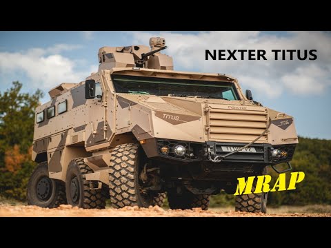 Бейне: NEXTER's TITUS бронды машинасы Таяу Шығыста сыналды