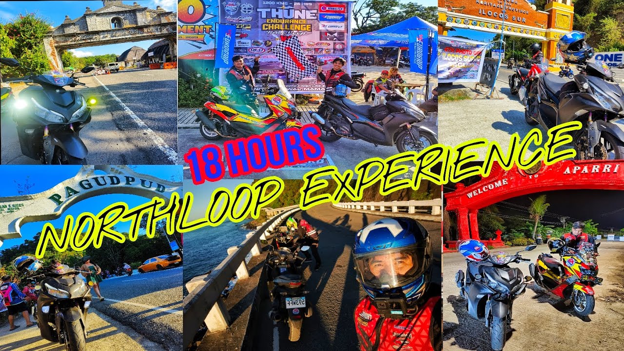 THUNE V6 ENDURANCE CHALLENGE 1200kms NORTHLOOP | DUO AEROX 220cc NMAX 193cc