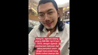 🔴BANG FAHMI MINTA PARA FANS NIKITA UNTUK HADIR BESOK KARENA AKAN ADA KEJUTAN BESAR YANG TERUNGKAP