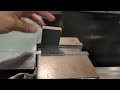 Posicionando peça em esquadro (90°) - exemplo 2