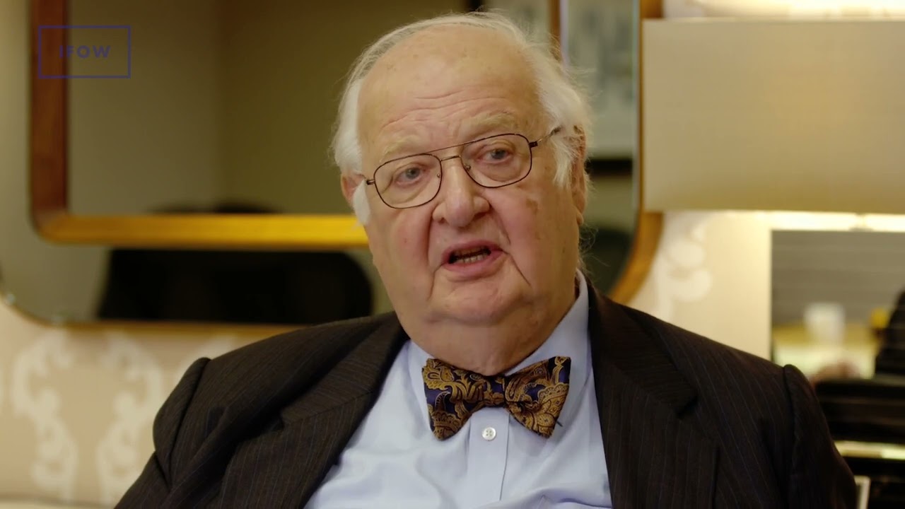 Interview with Sir Angus Deaton on #ukfuturework | Nobel Laureate in ...