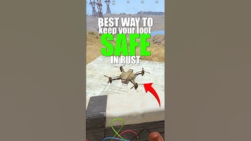 How to hide your loot in rust #rustconsole #rust #rusttok