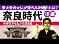 【小学生でもわかる奈良時代②】奈良の大仏ができた理由とは？＆政権の二番手争いが大激化！【日本史】