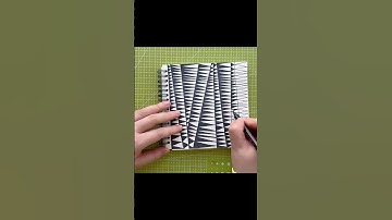 #36 Easy Zentangle patterns for beginners  #art #doodle #drawing