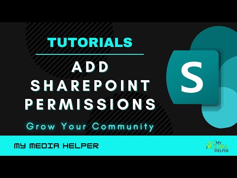 How to Add SharePoint Permissions to Group and Communication Sites