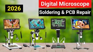 Top 5 Best Digital Microscopes for Soldering & PCB Repair 2026 Top 5 Best Soldering Microscopes 2026 Ultimate Pcb Repair Tools