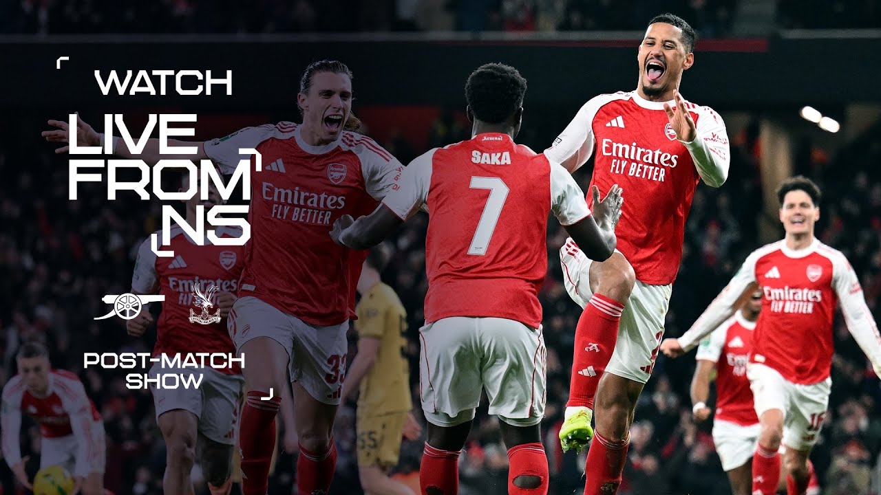 THROUGH TO THE SEMIS | Arsenal 1-1 Crystal Palace (8-7 on pens) | LIVE FROM N5 | Post-match reaction