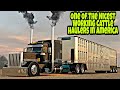 How To Be A Cattle Hauler, Lesage Trucking Gives Us A Inside Tour Of His Custom Cattle Trailer