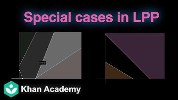 Special cases in graphing LPP [Hinglish] | Linear programming | Grade 12 | Math | Khan Academy