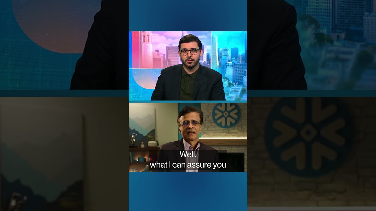 Snowflake CEO on AI integration worth paying for #shorts #ai #nvidia #snowflake