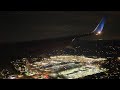 United Airlines Boeing 757-200 landing at Washington DC (IAD)