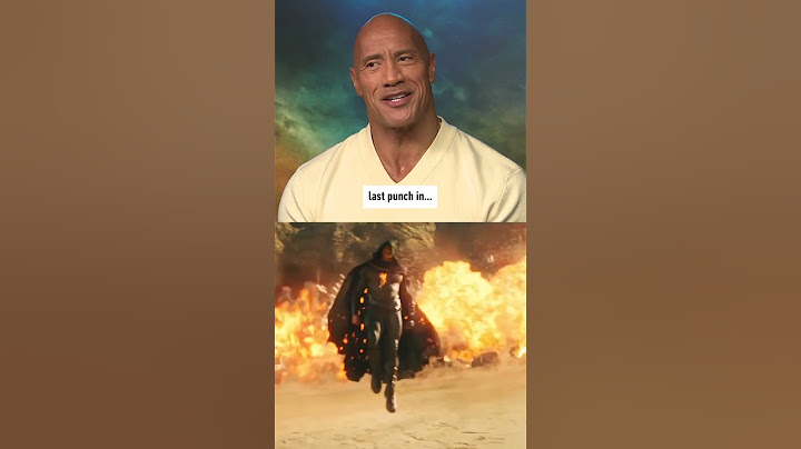 Black Adam vs. Superman: Dwayne Johnson doesn't know who will win. #blackadam #superman #dc #shorts