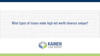 Famous What types of issues make high net worth divorces unique? Profile