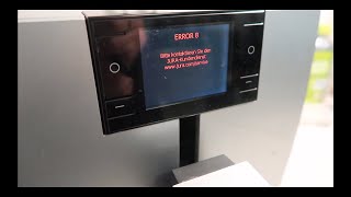 JURA ENA 8 - Error 8 Fehler beheben (revidieren/reparieren)