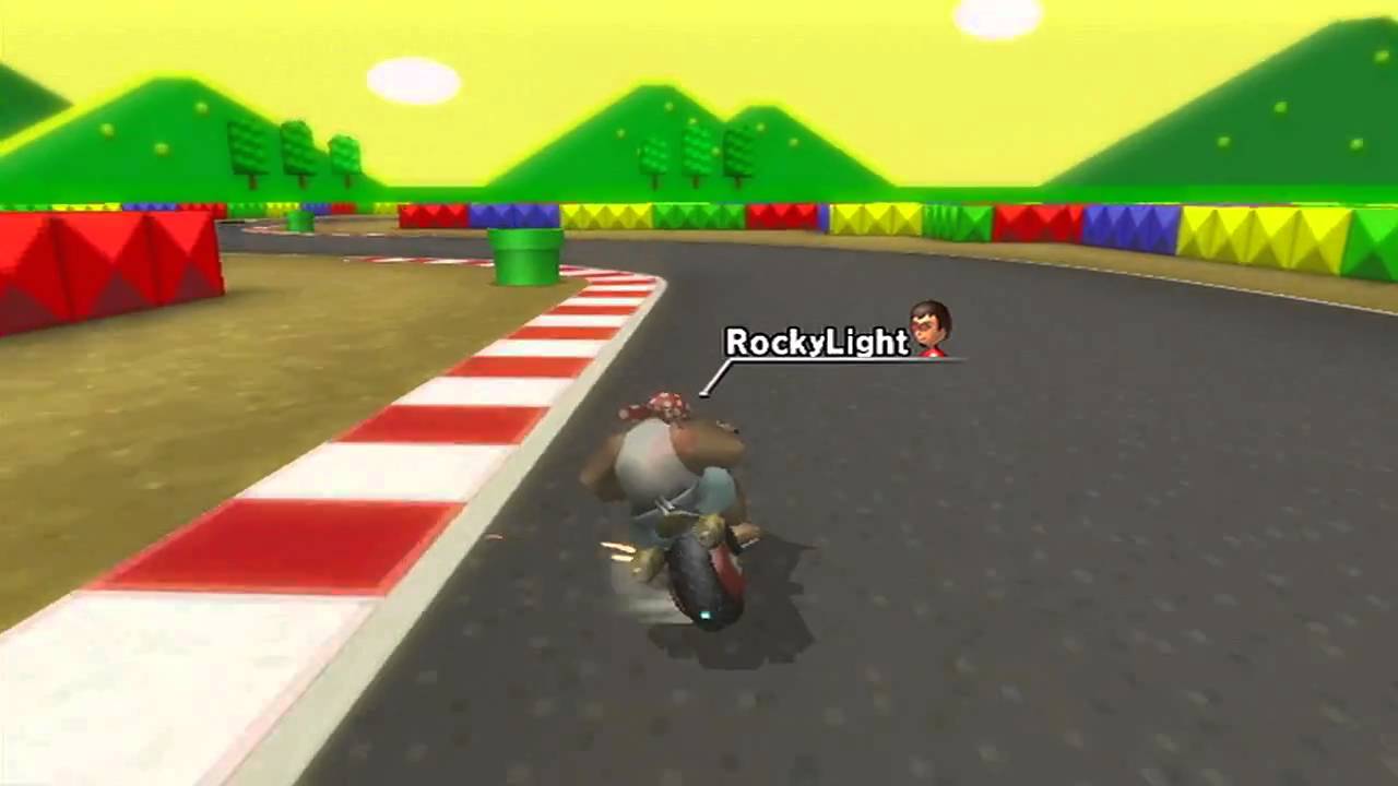 SNES Mario Circuit 3 (with Flame Runner) - 