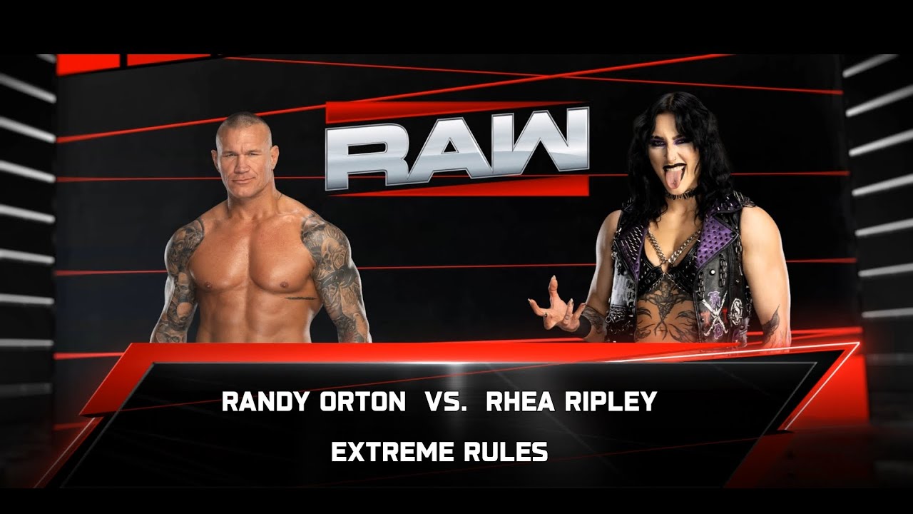 Rhea Ripley vs Randy Orton | Dream Match WWE Never Gave Us! | WWE 2K25 ...
