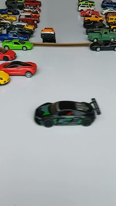 Diecast Mini Car Jump Gone Wrong #diecast #modelcars #cars #hotwheels #subscribe #zetoys