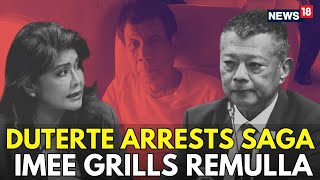 LIVE: Duterte Senate Hearing | Imee Marcos Grills Justice Secretary Crispin Remulla | ICC | N18G